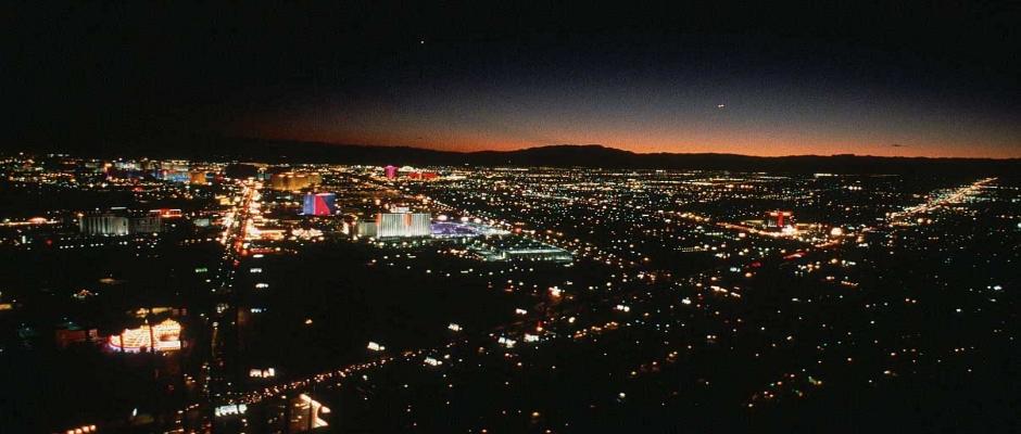 LV Strip by Night